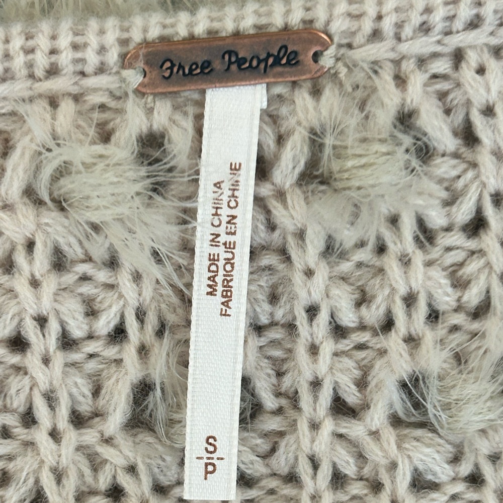 Free People Faithful Shaggy Cardigan - Picture 6 of 6